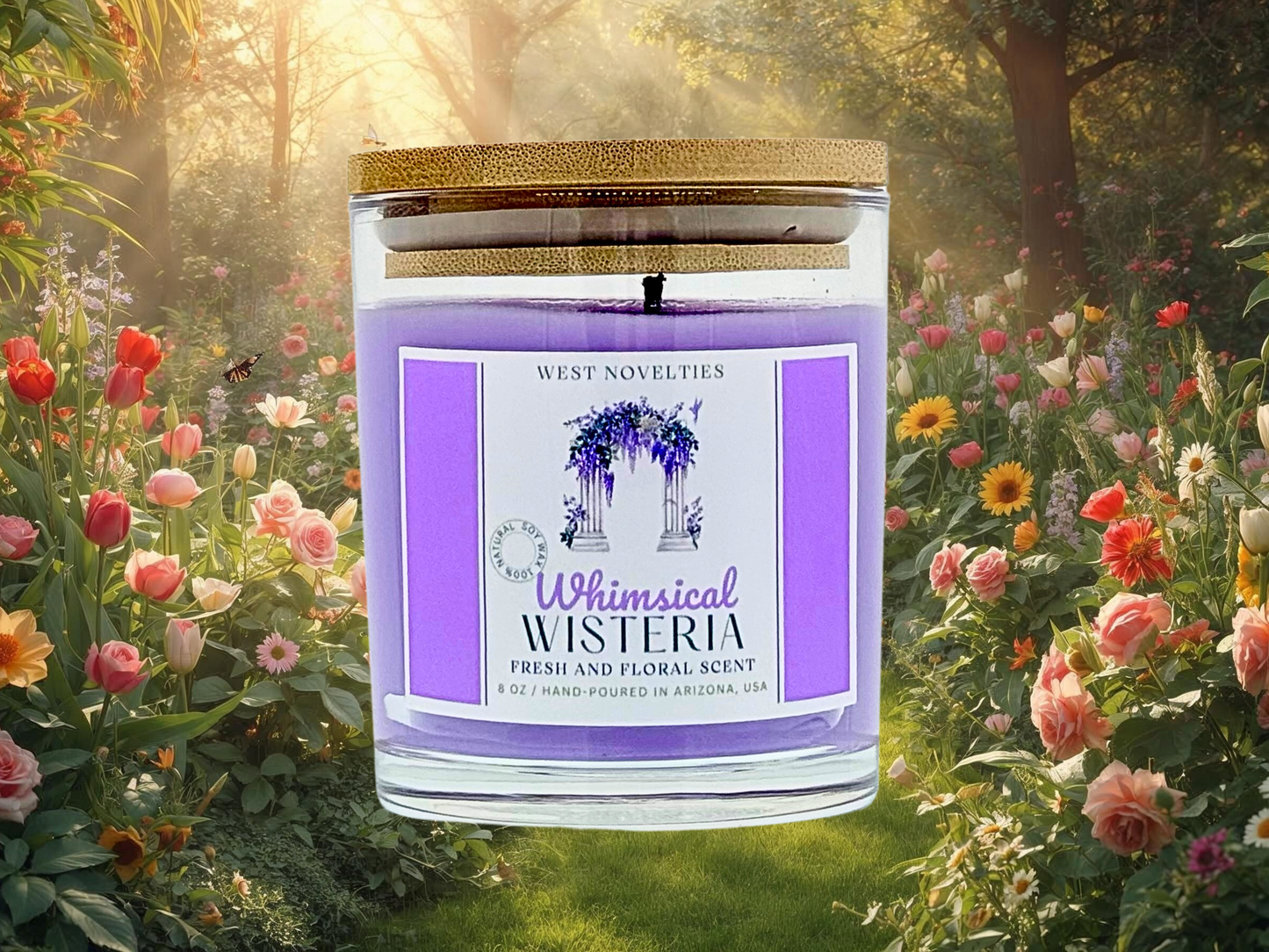Whimsical Wisteria Candle