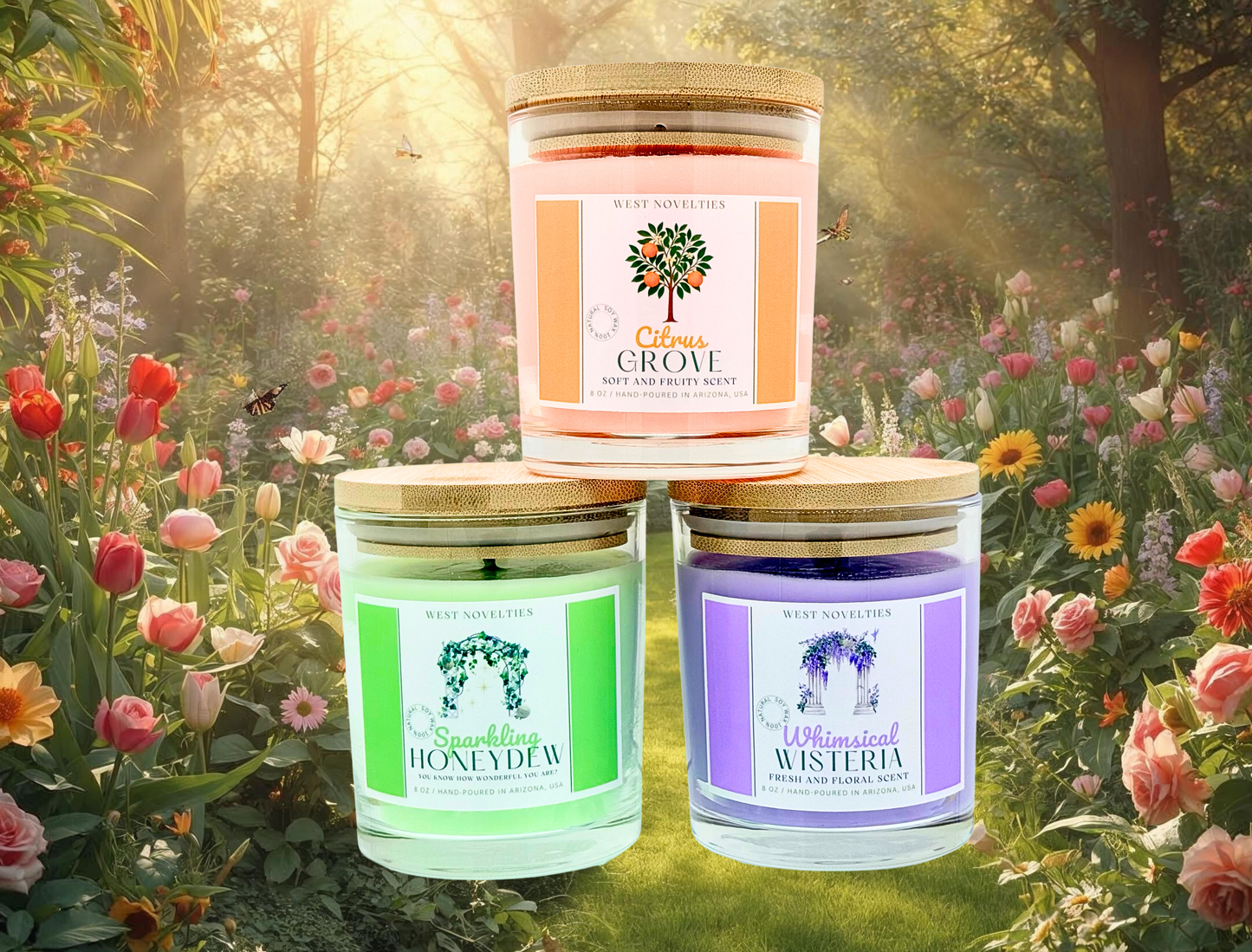 The Citrus Grove Candle Bundle