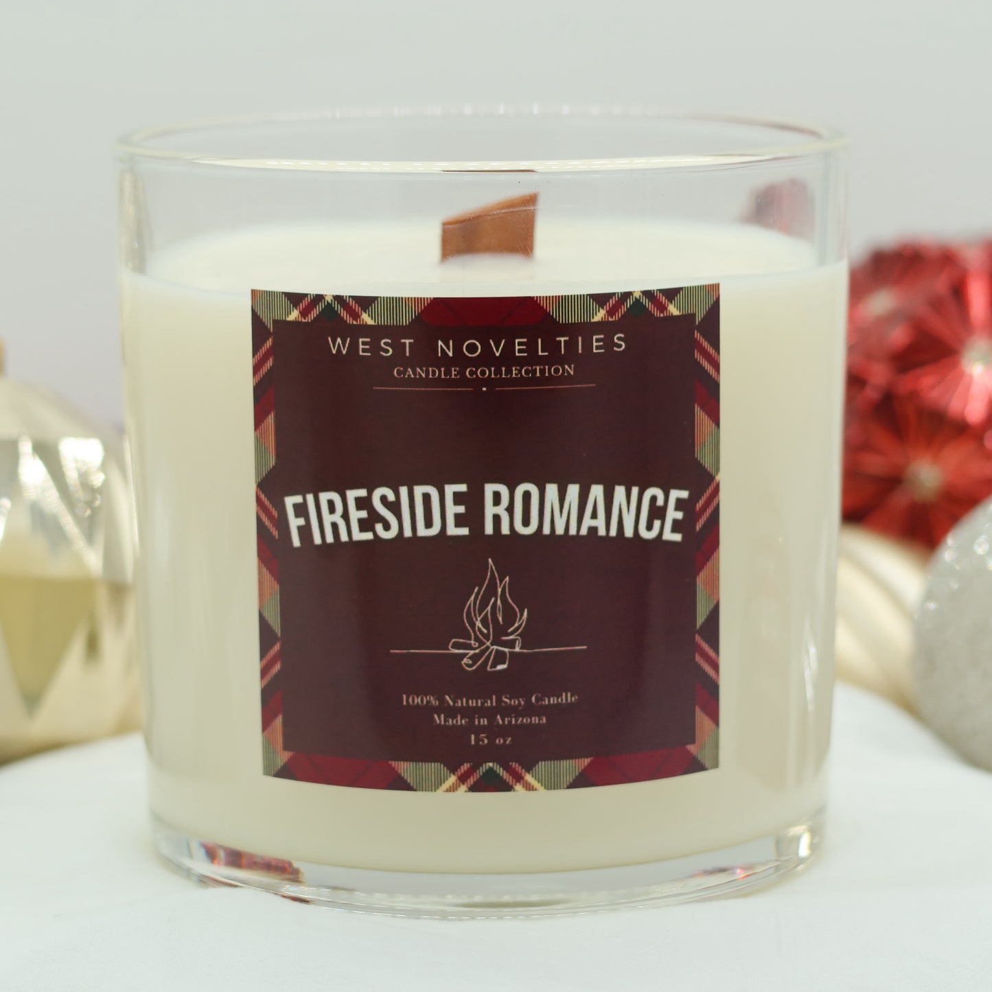 Fireside Romance Candle