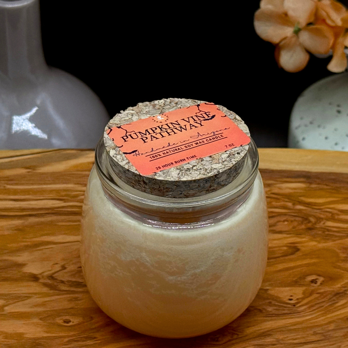 Pumpkin Vine Pathway Candle