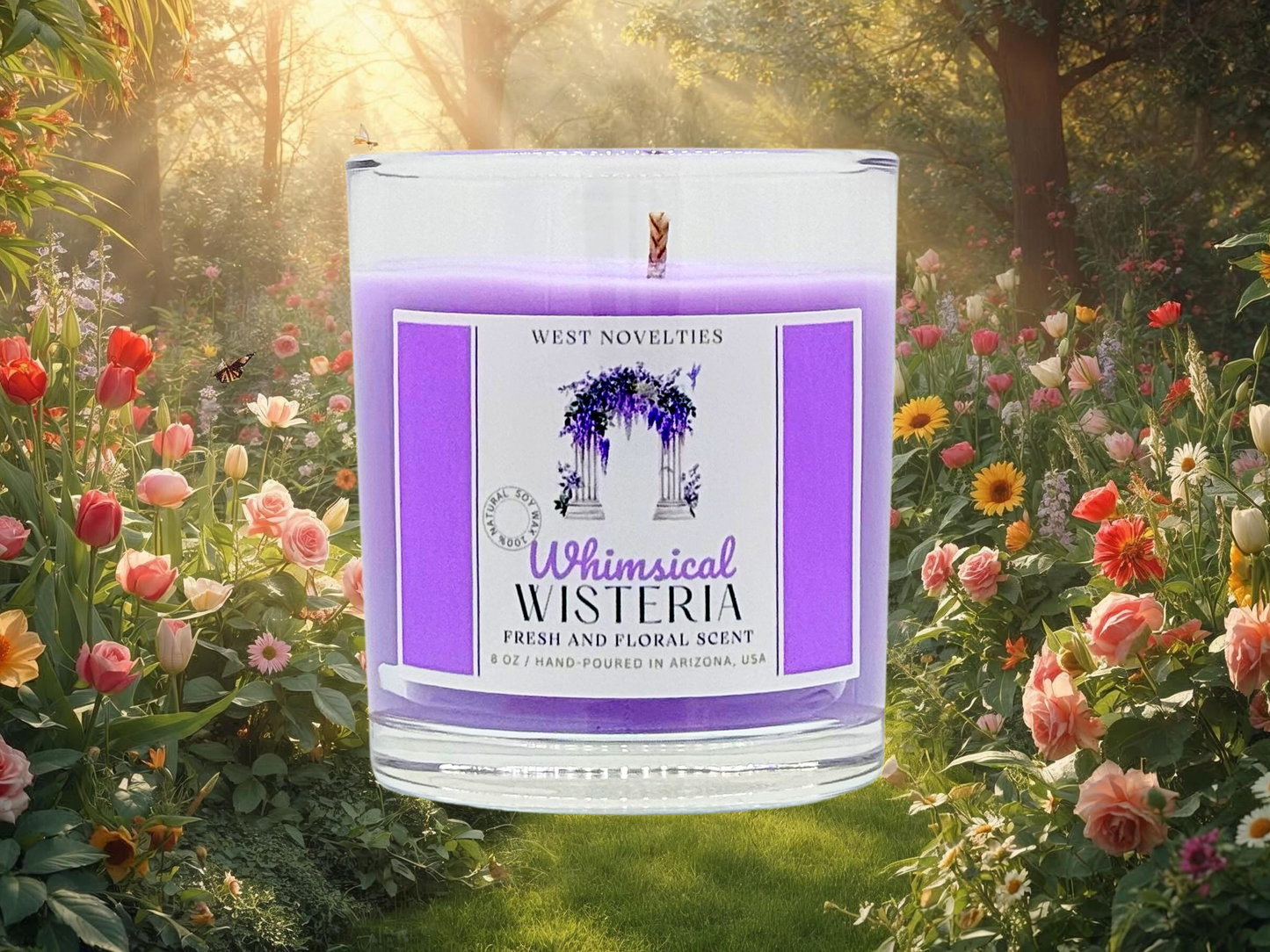 Whimsical Wisteria Candle