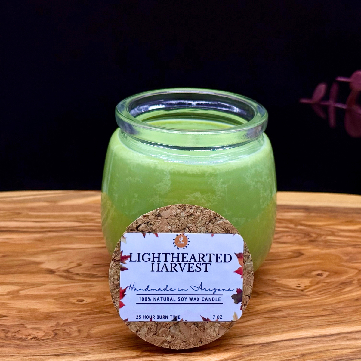 Lighthearted Harvest Candle