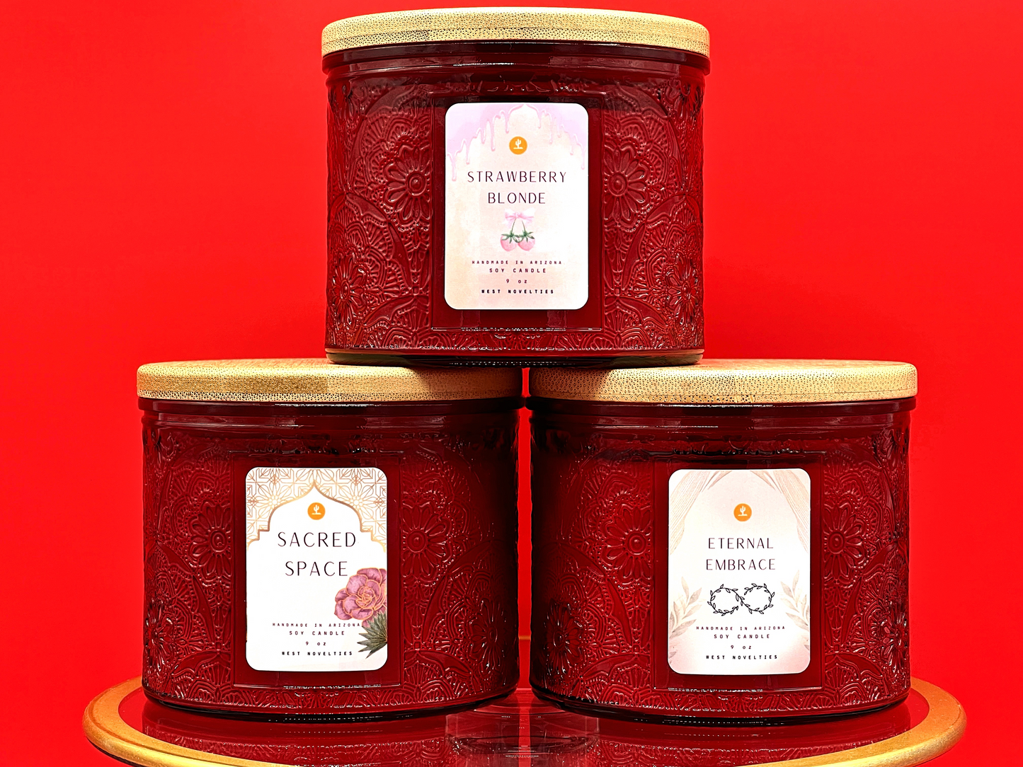 The Red Velvet Candle Collection