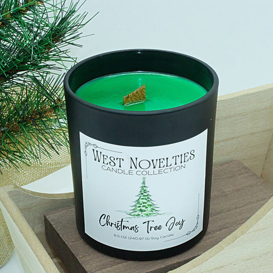 Christmas Tree Joy Candle