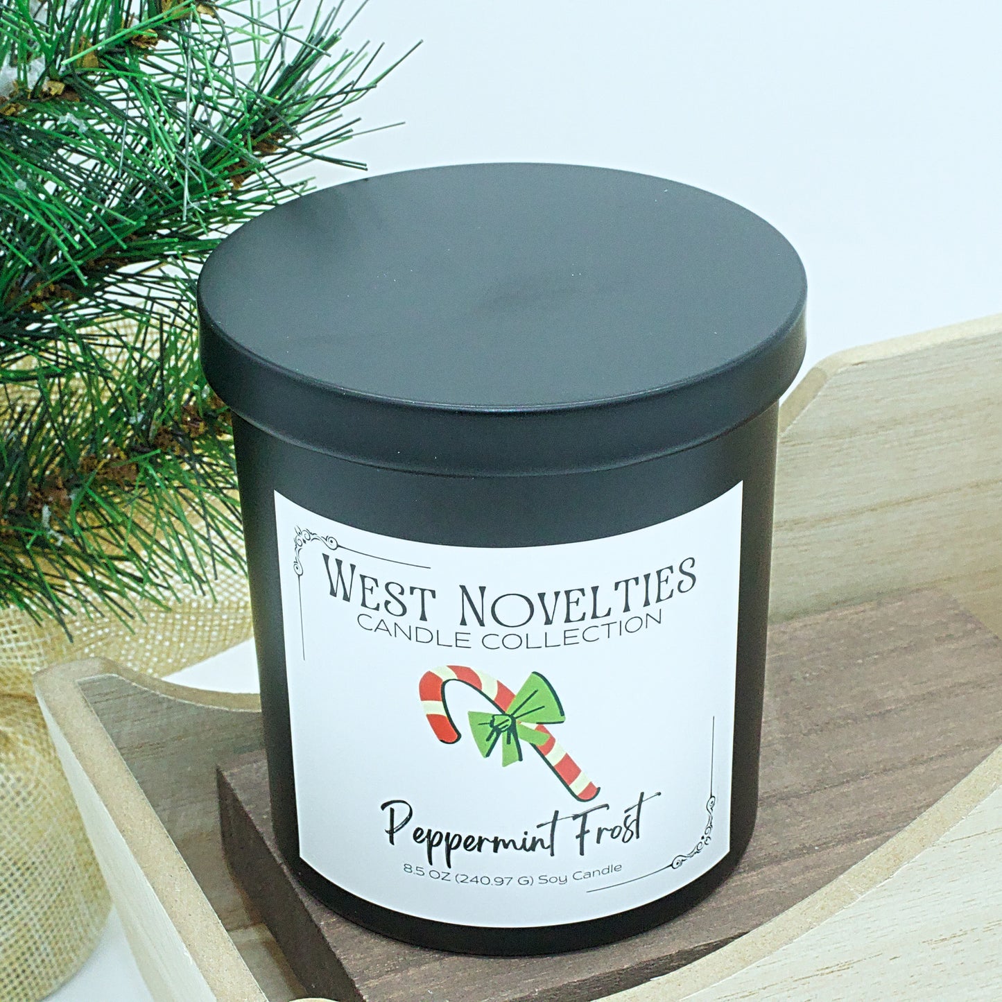 Peppermint Frost Candle