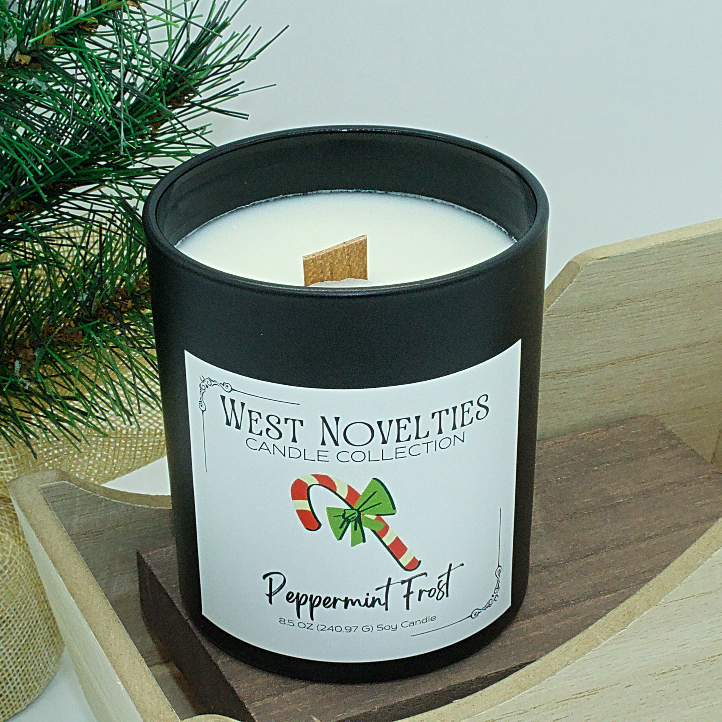 Peppermint Frost Candle