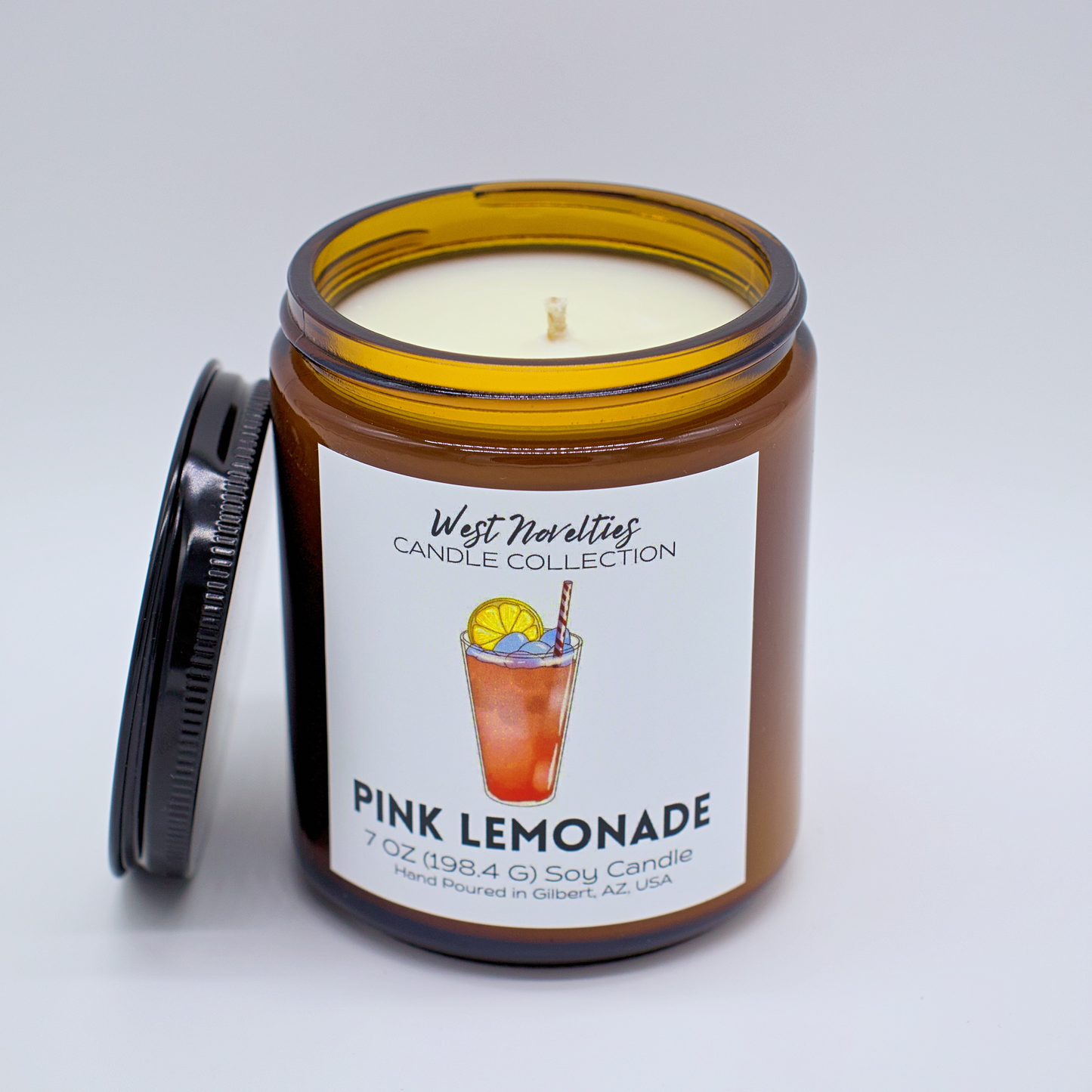 Pink Lemonade Candle